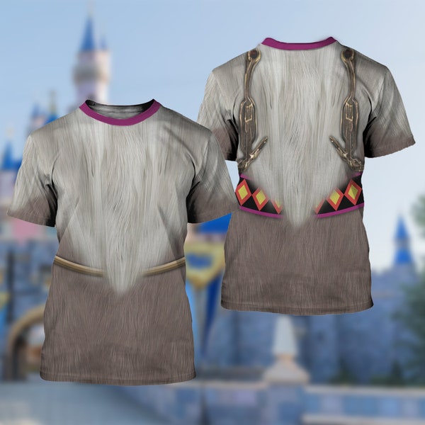 Disfraz de reno de invierno, camisas divertidas de reno en 3D, camisas de fiesta de cosplay de Halloween con personajes animados de animales, camisa a juego familiar de Navidad