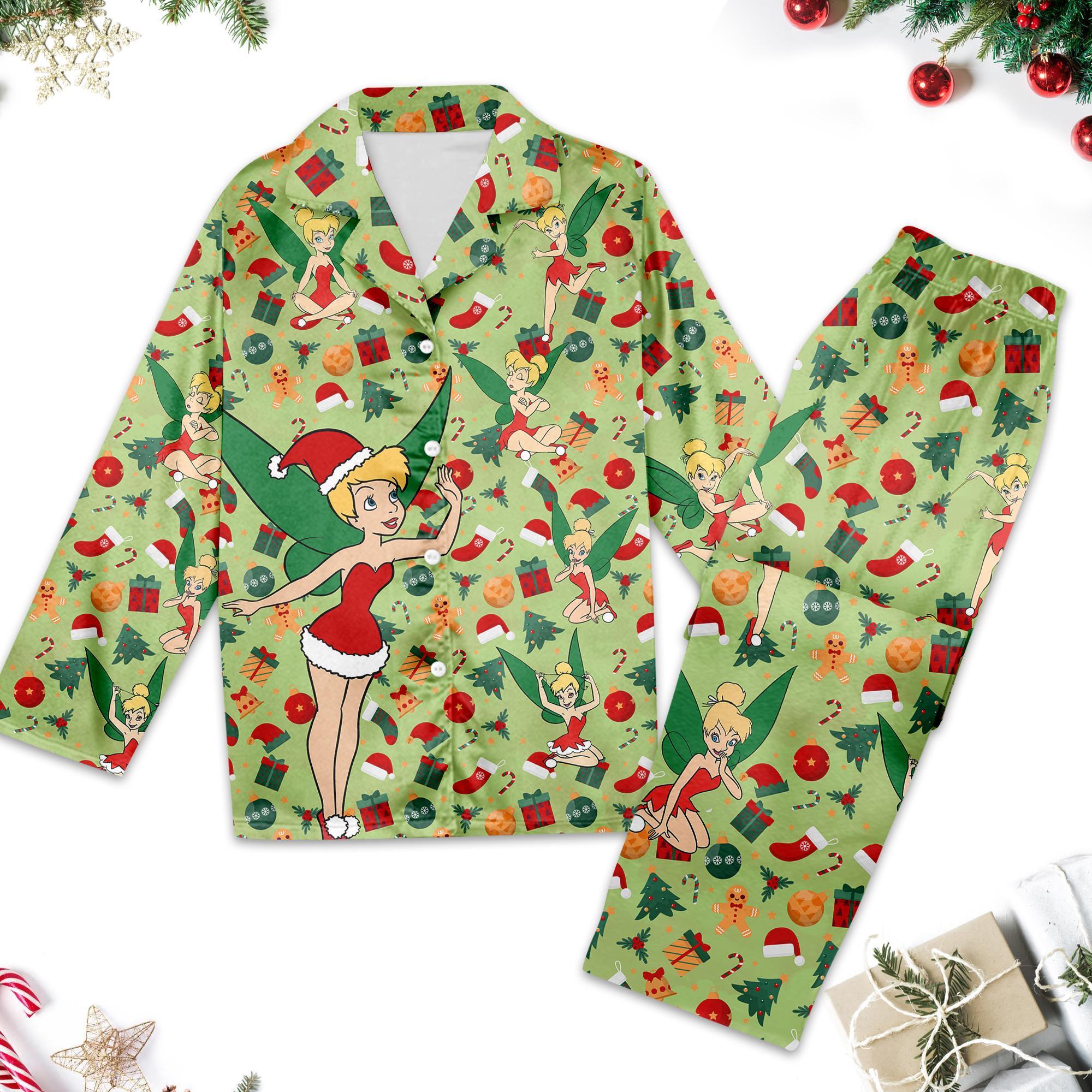 Christmas Pajamas Fairy Dust Pyjamas Tinkerbell Nightgown Canada