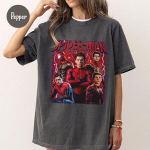 Comfort Color® Peter ParkerSpider Hero Movie Vintage Bootleg 90s Shirt, A Brand New Day Tee, MCU Marvel Superhero Tee, Disneyworld Trip bild 4