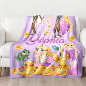Tangled Blanket Etsy UK