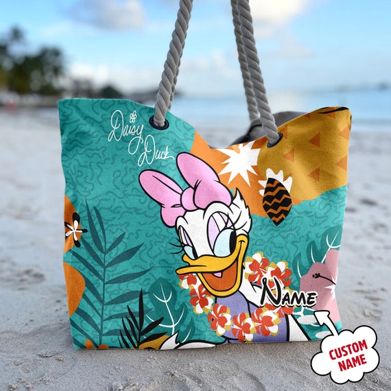 Personalized Daisy Duck Tropical Aloha Beach Bag, Mickey  display picture 3