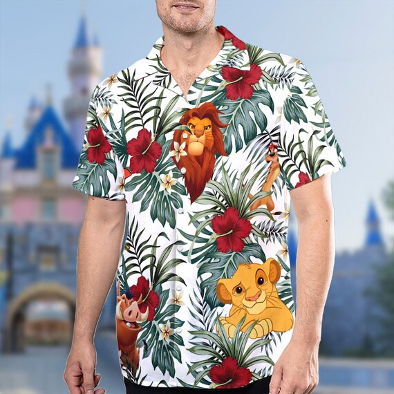 Lion king hawaiian shirt deals