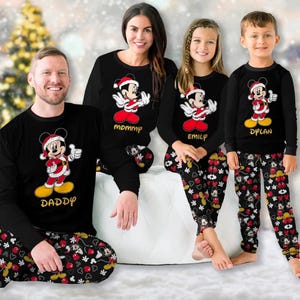 Minnie and mickey matching pajamas sale