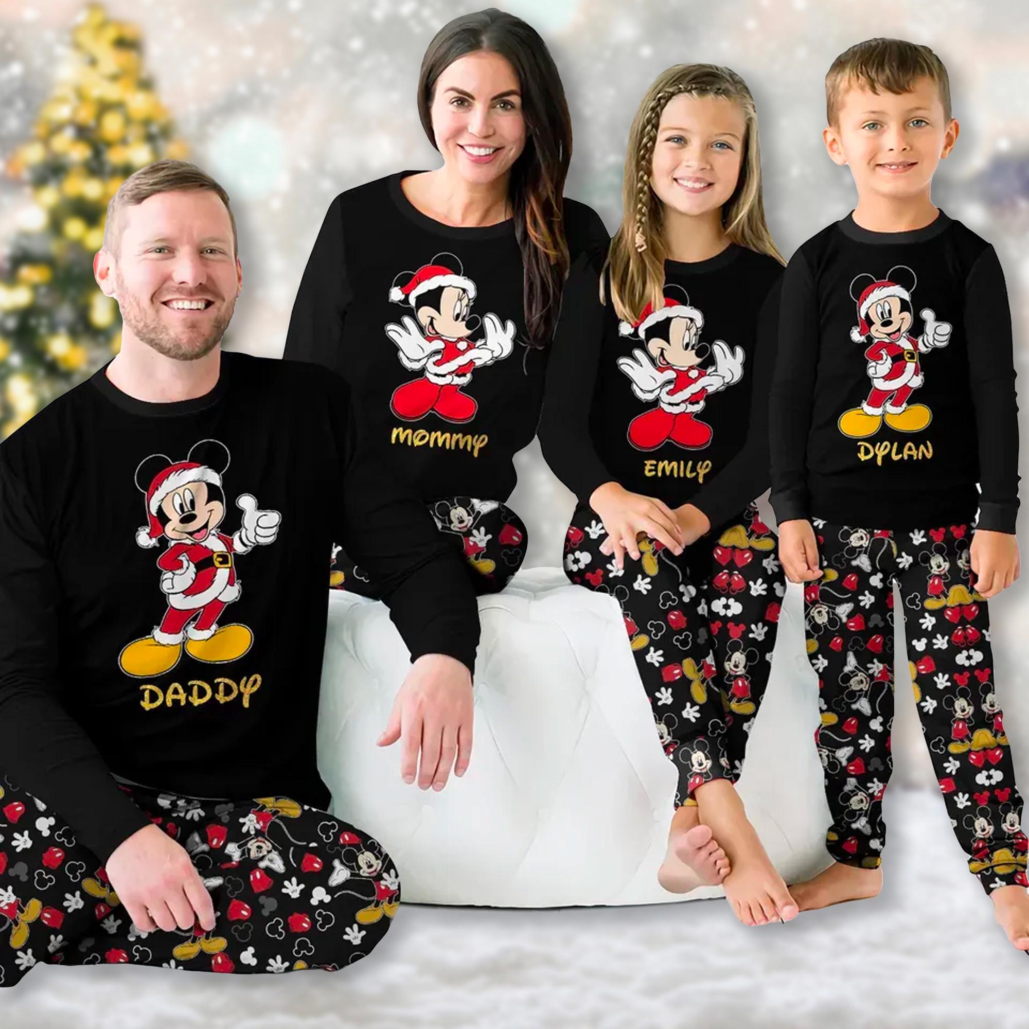 Disney family christmas pyjamas hotsell