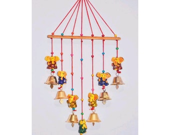 Wind chimes lord Ganesh & Wall hangings for Home decor