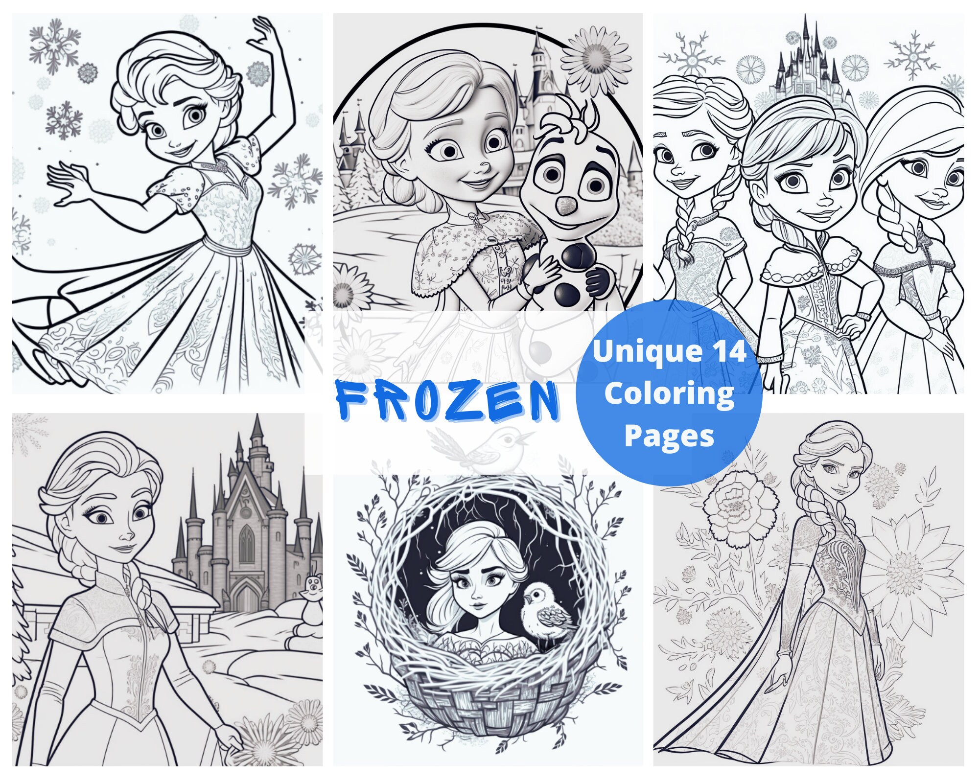 Elsa Coloring Pages