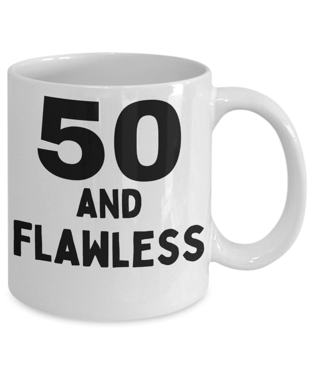 50 And Flawless 50th Birthday Gift For Women 50th Birthday Gift Wife 