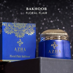 Floral Bakhoor - 80g | Handcrafted in Dubai | Exotic Blend of Cardamom, Coconut & Cypress
