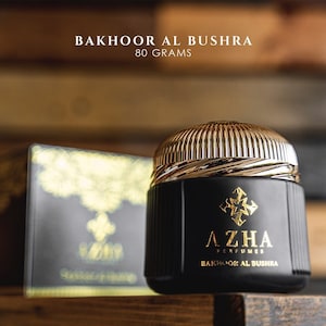 Bakhoor al Bushra - 80gms | Handcrafted in Dubai | A Symphony of Aldehydic, Rose, and Oud