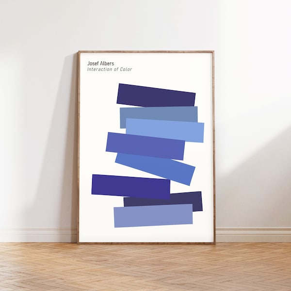 Josef Albers Print, Exhibition Poster, Trendy Wall Art, Affiche Murale, Decoration Murale, Poster Prints, Abstract Wall Art
