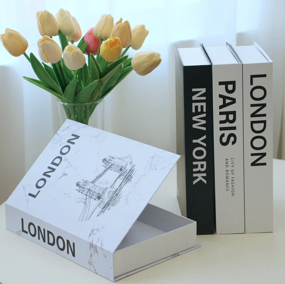 Designer Books Decor 