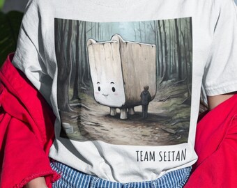Unisex Vegan T Shirt, Unisex Shirt for Vegetarian, Gift for Vegan, Vegan T-Shirt, Vegetarian T-Shirt, Gift for Vegetarians, Team Seitan