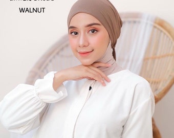Inner basic,Inner rope,Arabian Inner hijab,Women Inner Cap, Jersey Satin Lined hijab under scarf cap Inner cap, Hijab for muslim women FD53