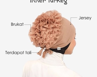 Inner Turkey, Inner Hijab,Inner Basic,Women Hijab Inner Cap, Jersey Satin Lined hijab under scarf cap Inner cap, Hijab for muslim women FD52