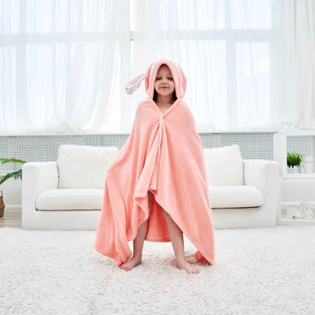 Baby Bathrobe Animal 06 Years Toddler Bath Robe Bathrobe Etsy Canada