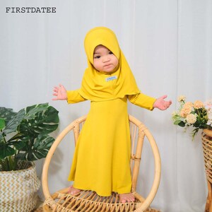 mustard yellow dress with hijab Mustard Yellow Modest Dress for the Season  Sizes 36-44