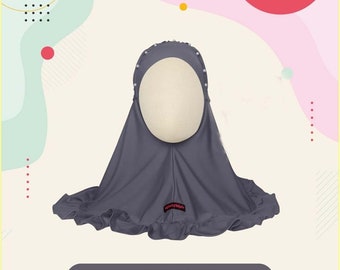 Newborn Baby Girl Hijab Headscarf Pearl Model Newborn 0 Month-10 Years, Children Hijab, Muslim T Shirt, Baby Gift, Baby New Born Gift FD23