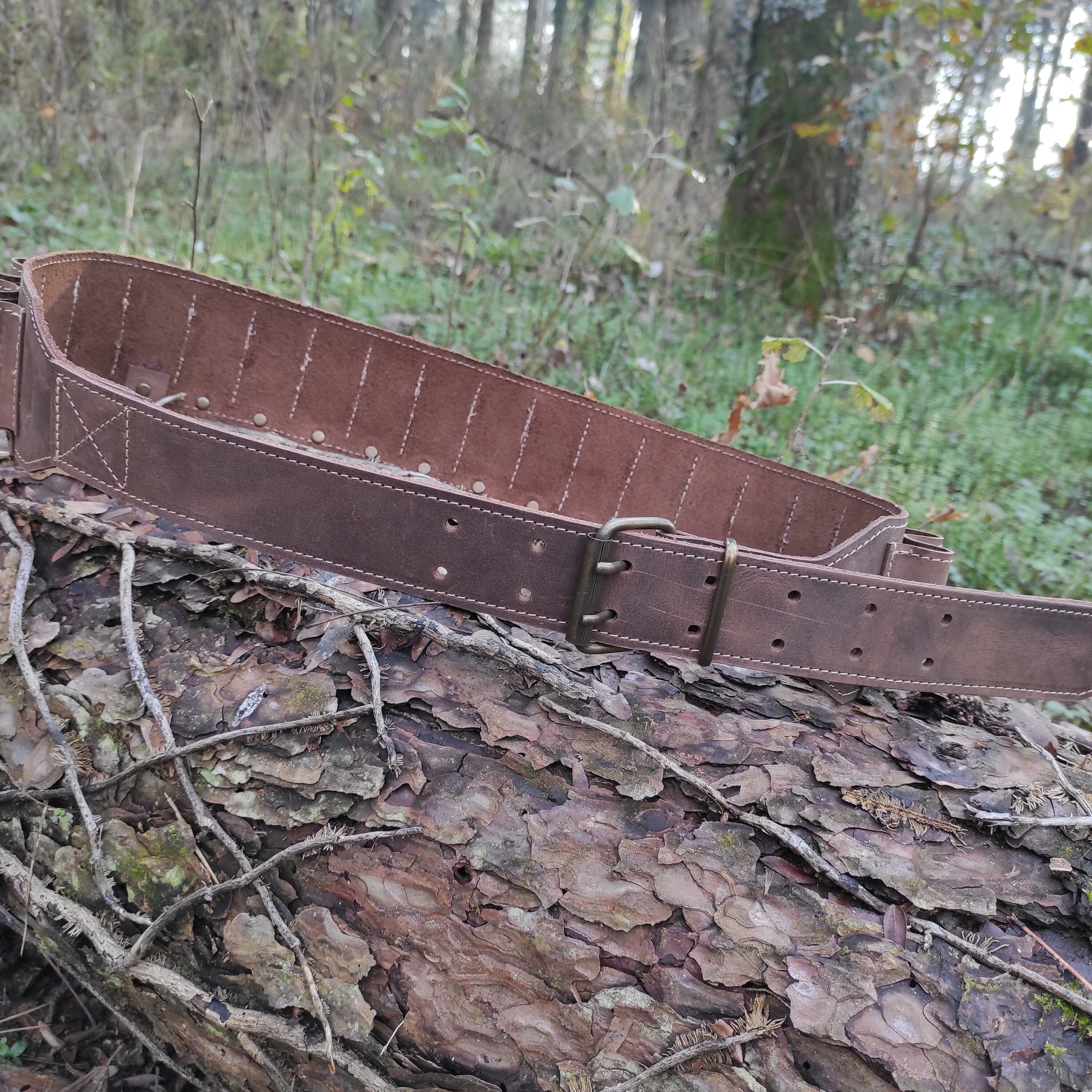 Leather Cartridge Belt/leather Cartridge Holder/cartridge Belt Holder