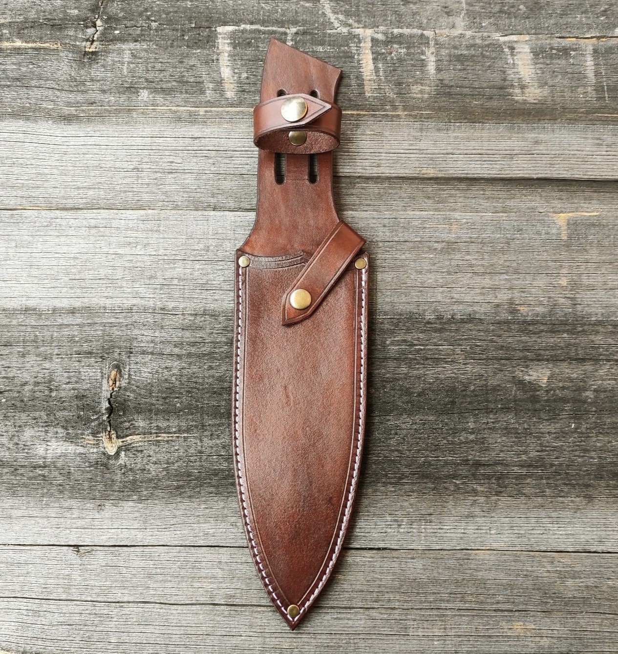 Hunters Leather Knife Sheath/leather Sheath/personalized Knife Sheath/hunting Knife Cover