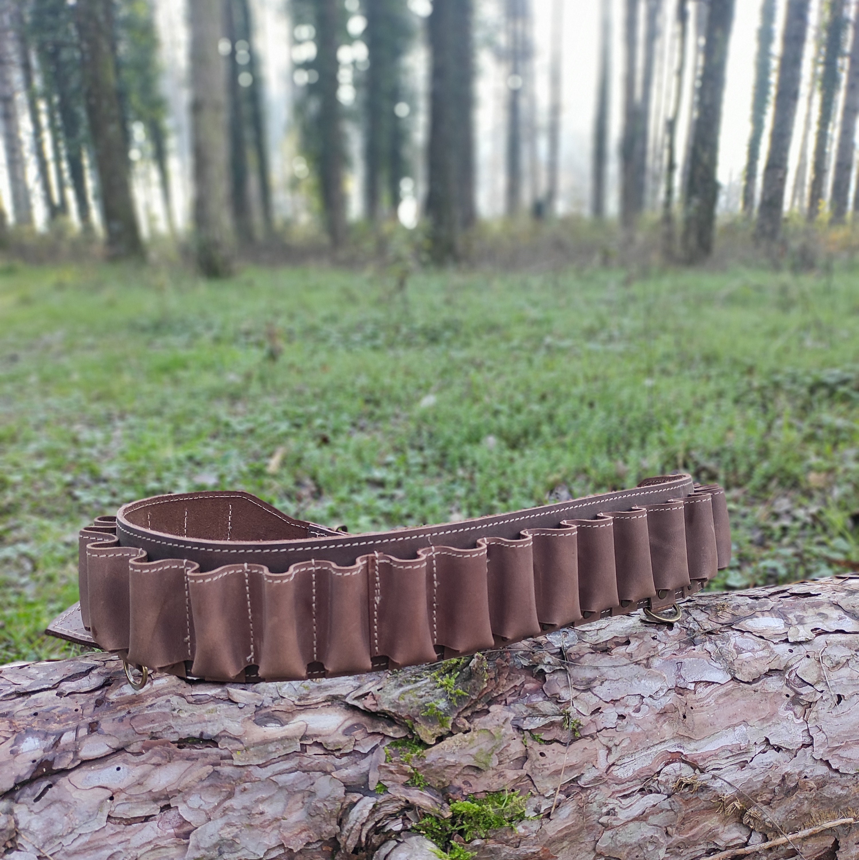 Leather Cartridge Belt/leather Cartridge Holder/cartridge Belt Holder