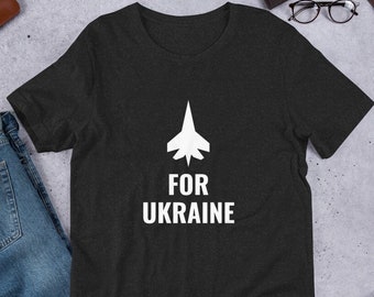 Ukraine Support T-Shirt – Anti War, Unisex Cotton Tee