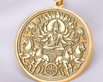 Surya gold locket discount