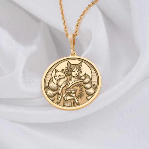 repezen foxx ネックレス   KITSUNE SM NECKLACE repezen foxx ネックレス KITSUNE SM NECKLACE Kitsune Pendant