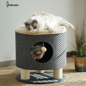 Modern Cat, Cat Furniture, Coffee Table, Cat House, Cat Bed, Cat Box, Nordic Cat, Cat Table, Cat Ottoman, Cat cave, Cat Gift