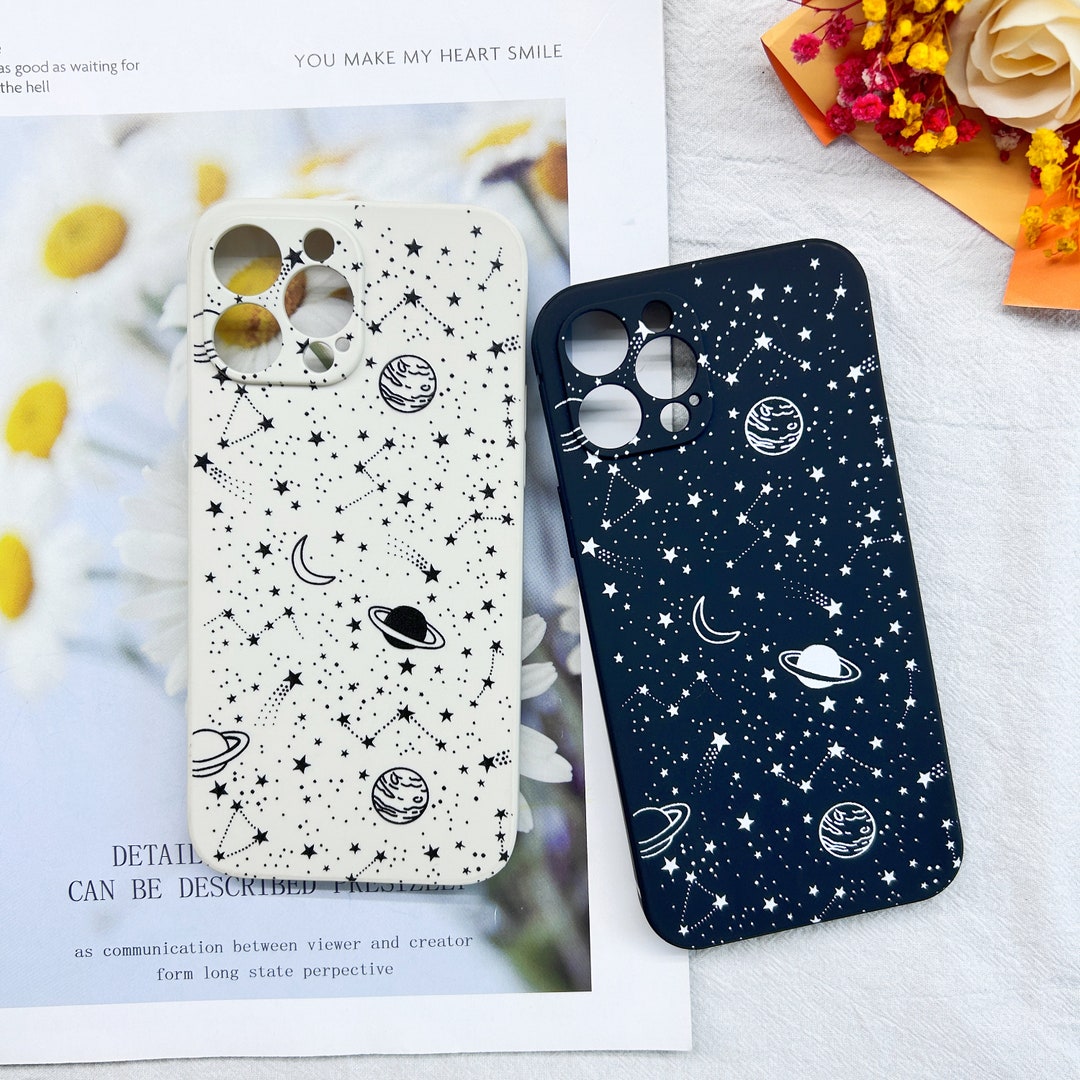 Starry Sky Matte Phone Case iPhone 14 13 12 11 Pro Max Case - Etsy