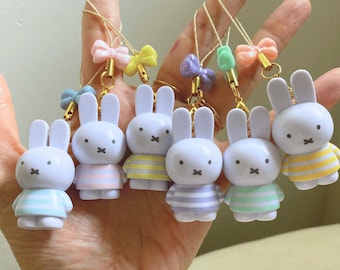 Miffy phone charm Pastel Border colors for aged 7+ year old