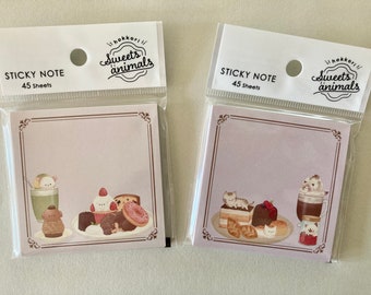Sweets animals Sticky note