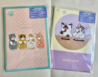 mofusand A5 notebook with cover