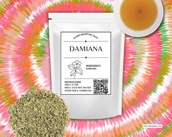 Damiana Tea (Turnera Diffusa) Loose Leaf Tea - Starr Mountain Teas