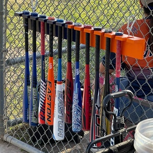Baseball Bat Holder / Baseball Bat Rack / Gameday Bat holder / Bat Rack for Games