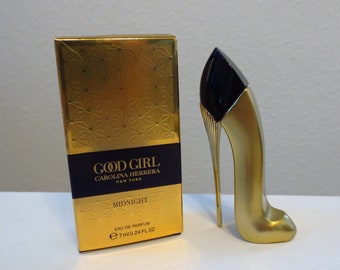 Miniature de collection good girl midnight Carolina Herrera eau de parfum 7 ml - mini size bottle 0.24oz