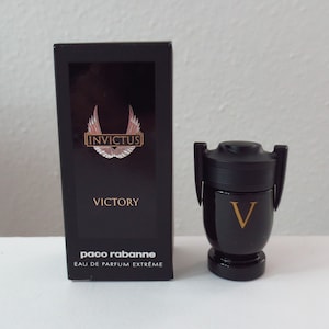 Collectible miniature invictus victory paco rabanne eau de parfum extreme 5 ml - mini size bottle 0.17oz