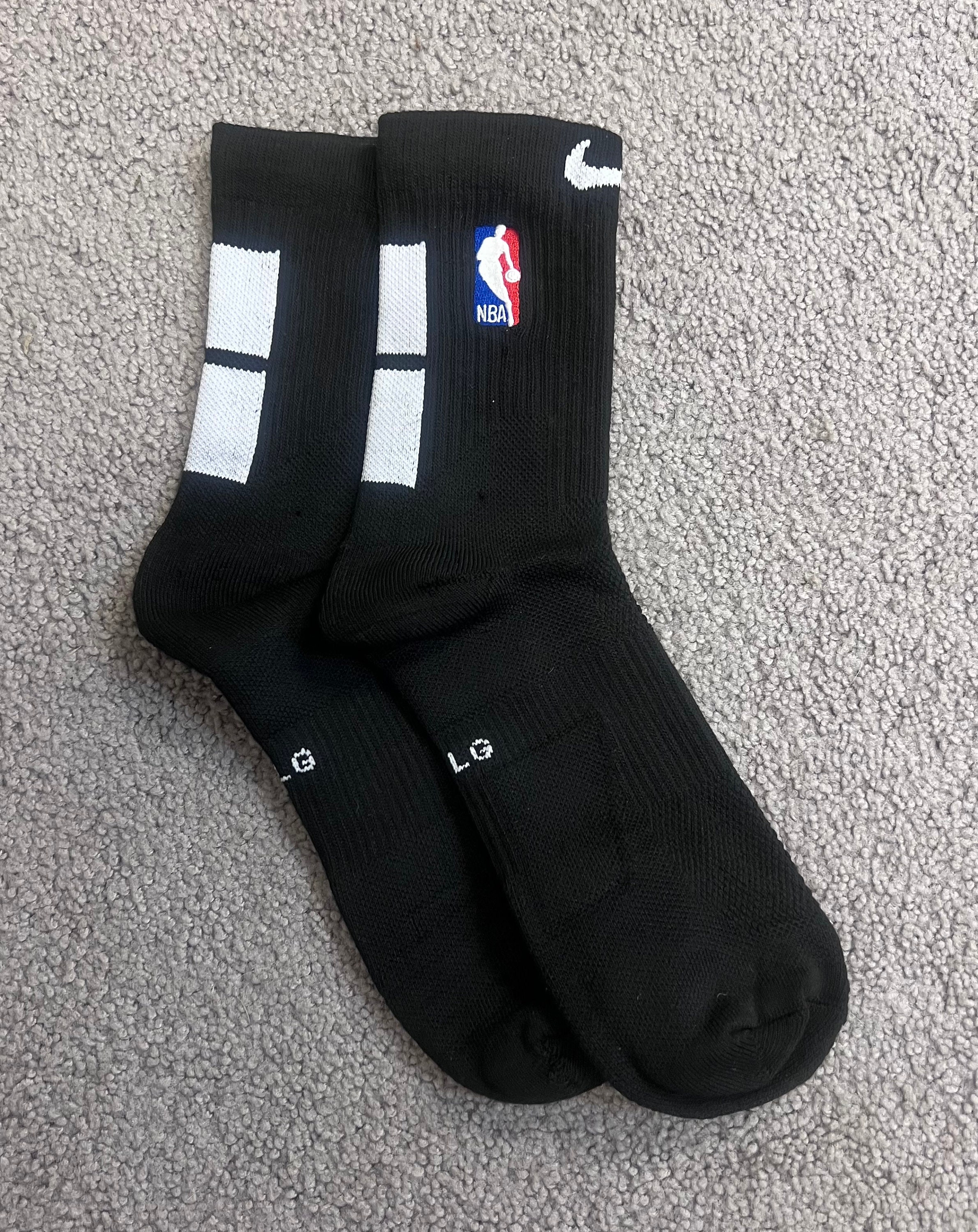 Nike Dri-FIT Elite Basketball Crew Socks Game Royal/White Size X-Large