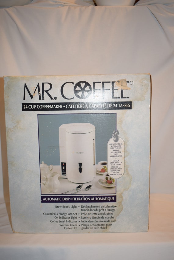VTG 1994 Mr. Coffee 24 Cup Coffee Maker Model CK24 Original Box Tested 