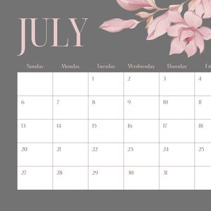 Juli 2025 Kalender