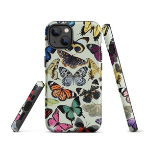 Butterfly Collage Background iPhone Case