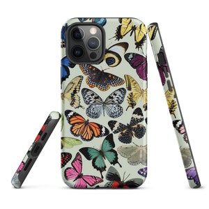 Butterfly Collage Background iPhone Case