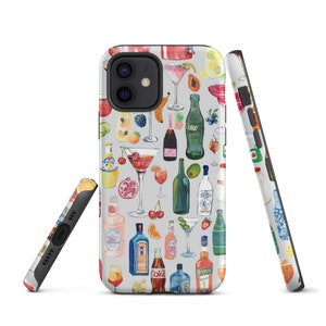 Drinks Collage iPhone Case