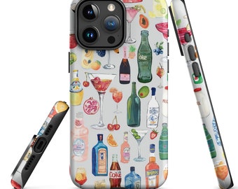 Drinks Collage iPhone Case