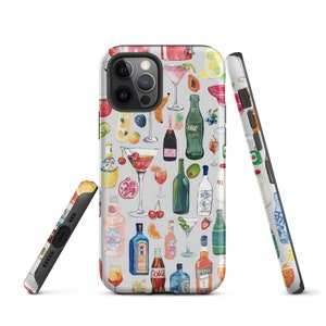 Drinks Collage iPhone Case