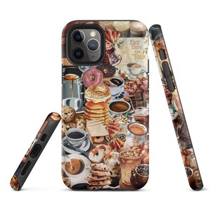 Coffee Collage iPhone Case