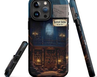 Library Restricted Section iPhone Case