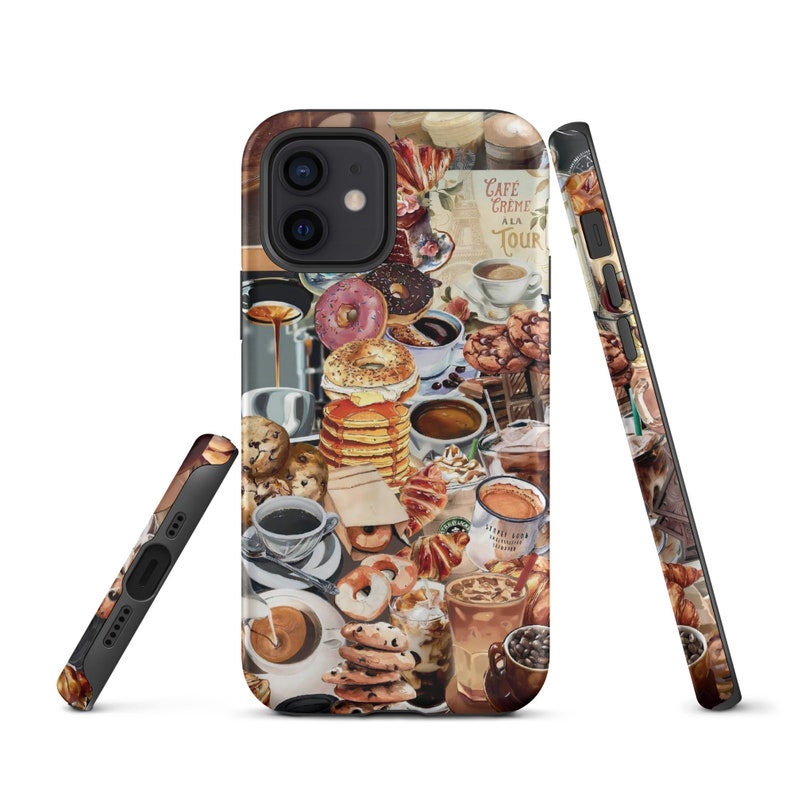 Coffee Collage iPhone Case