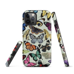 Butterfly Collage Background iPhone Case