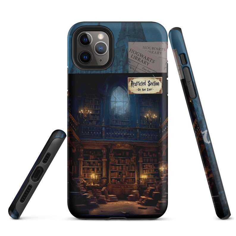 Library Restricted Section iPhone Case