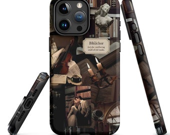 Dark Academia iPhone Case, Dark Academia Collage, Dark Aesthetic Phone Case, iPhone 11 12 13 14 15 Pro Max Case, iPhone 6 7 8 Plus Case